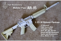 [精緻5連發之3]AR-15+M203/GL 1:1(此模型非常精緻需有耐心)