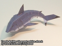 Tomb Raider II great white shark