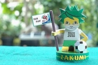Zakumi Papercraft : 2010 FIFA World Cup Mascot (extended version)