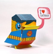 Nanibird Paper Toys - Superbird