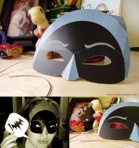 Batman Papercraft Mask (Adam West version)