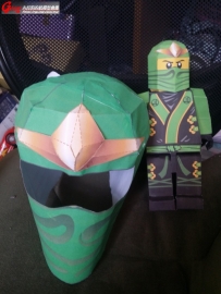 Lego\Ninjago green helmet