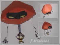 PAPER ZELDA-MAJORA MASK ROMANI'S BOW TRAINING BALLOON