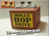 Red Dwarf Papercraft - Holly Hop Drive