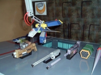 鋼彈武器Einhander Papercraft - Gunpods & Manipulator Arm