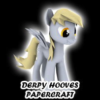 Derpy Hooves papercraft