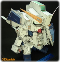 SD RX-121-1 TR-1 HAZEL Gundam 海茲爾鋼彈/黑澤鋼彈(參參參板金)