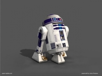 【星際大戰】R2-D2 (paper replika 版)