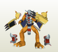 Digimon-Wargreymon 數碼寶貝 戰鬥暴龍獸