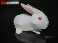 [紙模型]兔-佳能