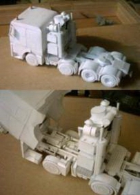 Another incredible creation by Chriess. 1:24 scale貨車頭--(擬真-高難度)