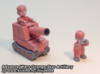 【Advance Wars】 Orange Star Artillery