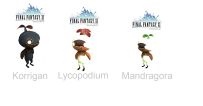 Final Fantasy XI - Mandragora、Lycopodium、Korrigan