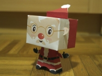 Tiny Toon Series Santa Claus Papertoy
