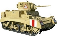 1-43 Stuart Tank MkV - M3A3