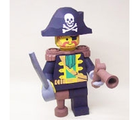 Captain Redbeard_LEGO Kapitein Knoest