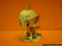 Pokemon Papercraft - Chimchar 小火猴