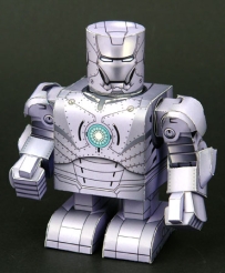 Iron Man Papercraft - Mark 2 (Deformed)Q版鋼鐵人2