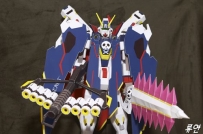 Gundam Papercraft - Crossbone 全裝甲型骷髏鋼彈(海盜鋼彈)