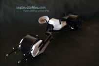 Batpod Papercraft (The Dark Knight Batcycle)