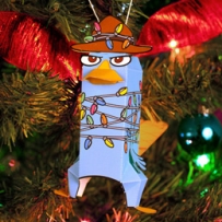 3D Perry Ornament