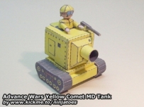 【Advance Wars】  Yellow Comet MD Tank