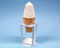 Soft Serve Ice Cream Papercraft 万世ミニソフト