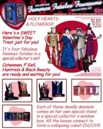 Femme Fatale Foursome Papercraft (A Golden Age Valentine Special)