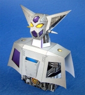 蓋塔機器人胸像Getter Robo Papercraft Bust