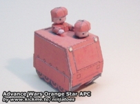 【Advance Wars】 Orange Star APC