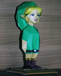 Elegy of Emptiness Link Papercraft (Zelda)