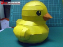 黃色小鴨(粉彩紙)