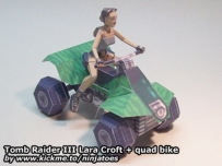 Tomb Raider III Lara quad bike