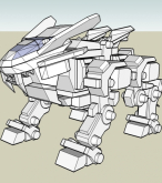 Zoids Blade Liger by kertasigo