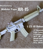 [精緻5連發之3]AR-15+M203/GL 1:1(此模型非常精緻需有耐心)