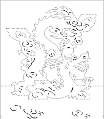 POP-UP DRAGON2-PATTERN