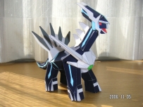 Pokemon Dialga Papercraft 帝牙盧卡