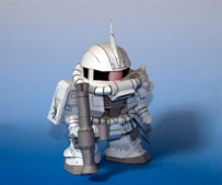 SD Gundam M6-06J White OGRE Zaku II Ver. 2.0(ガーベラのブログ)