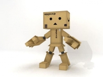 【四葉妹妹】阿楞 紙箱人 DANBOARD(paper replika 版)