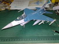 F-16 DIY透明座艙