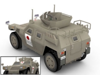 JGSDF Komatsu LAV Papercraft