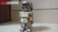 大頭兵來喽~~Paratrooper Papercraft - Wild Bill Guarnere