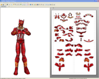 21 cm. Sunfire papercraft