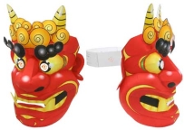 Setsubun 2011 - Red Ogre Mask Papercraft + Ogre Repelling Game