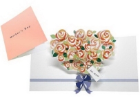 Pop up Card (Bouquet) Pattem