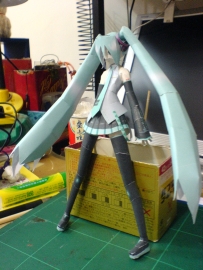 初音紙模型試做~~~~