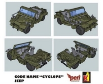 "CYCLOPS" Jeep