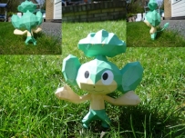 Pokemon Pansage Papercraft  椰菜猴 (神奇寶貝BW)