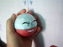 Pokemon Electrode Papercraft 2 頑皮彈2