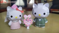 凱蒂&丹尼爾婚禮版 Hello Kitty Happy Wedding作品分享